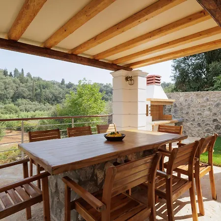 Vila Logas Hill - Situated Close To Sunset Logas Beach- Peroulades *