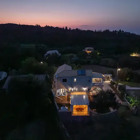 Logas Hill - Situated Close To Sunset Logas Beach- Peroulades Villa
