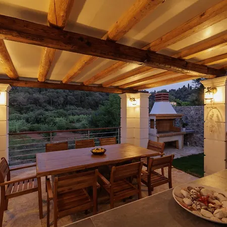 Logas Hill - Situated Close To Sunset Logas Beach- Peroulades Villa *