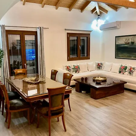 Villa Logas Hill - Situated Close To Sunset Logas Beach- Peroulades
